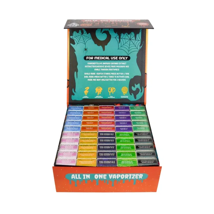 Empty 2g Packman Holloween Edition Dual Disposable Vape high quality