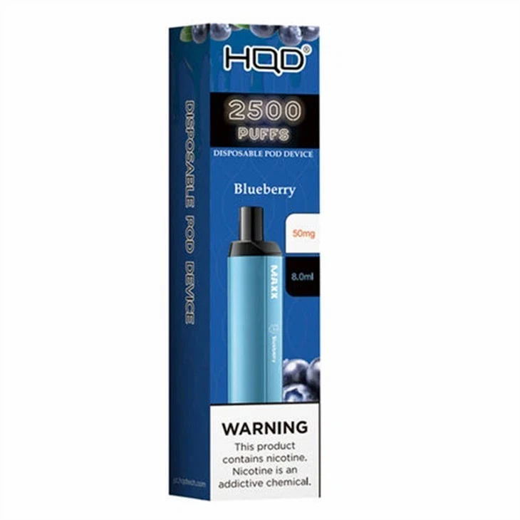 HQD Max 2500 Disposable Vape factory