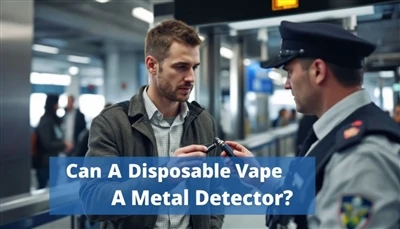 Může jednorázová vape spustit detektor kovů?