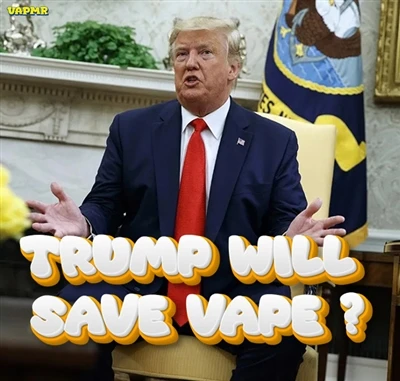 Trump slibuje, že opět zachrání průmysl elektronických cigaret!