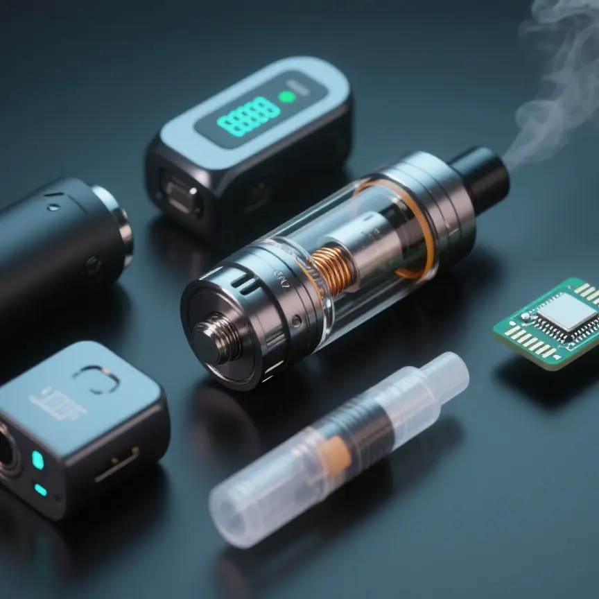Jaké jsou součásti soupravy elektronické cigarety? ​