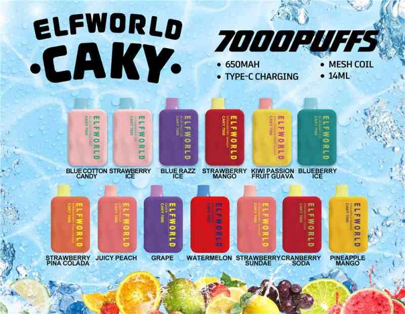 ELFWORLD CAKY 7k PUFFS