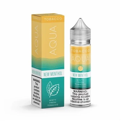 Aqua Tobacco Nový mentol 60ml eliquid