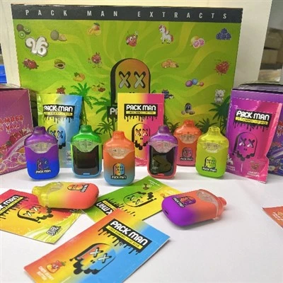 Prázdný PACKMAN 1G Dual LED jednorázový vape