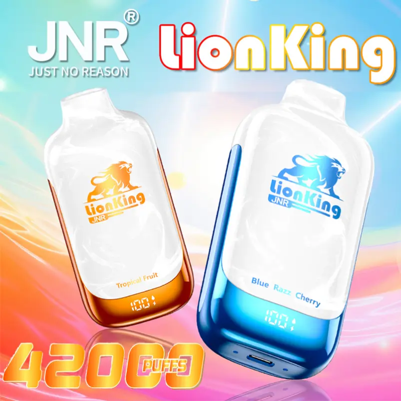 JNR 42000 Puffs 42K Lion King velkoobchodní jednorázová vapa