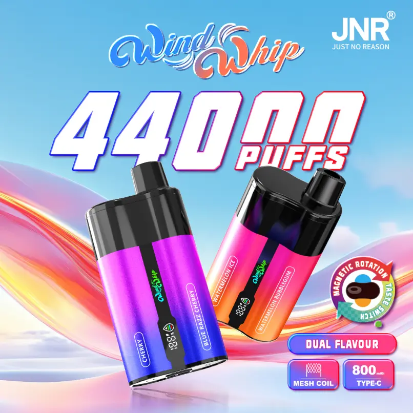 JNR WindWhip 44000 Puffs Dual Flavour 2 v 1 jednorázová vapka