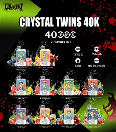 Uwin Twins Crystal 40000 Puffs Disvable Vape