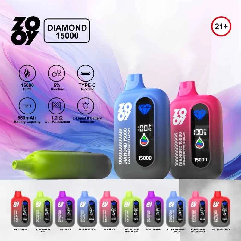 ZOOY DIAMOND 15000 Puffs